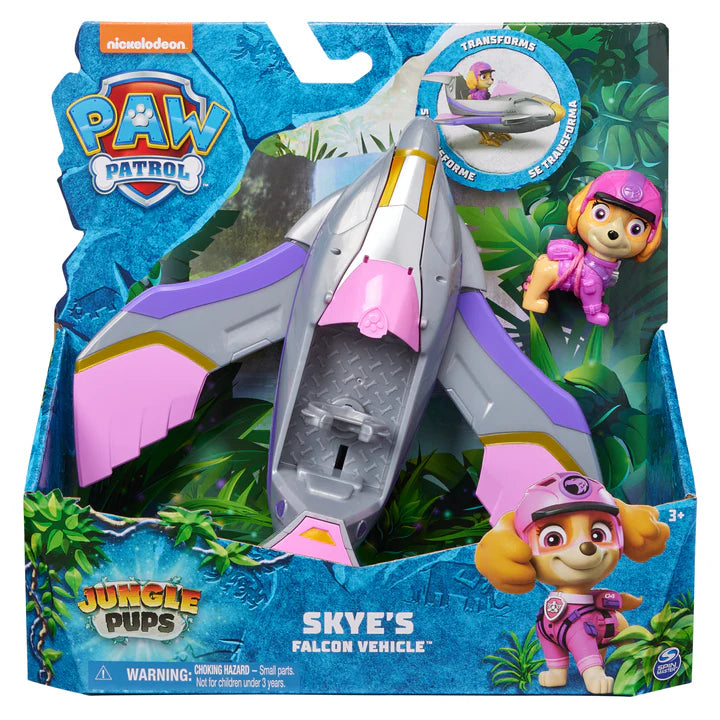 Paw Patrol Jungle Pups Skye's Falcon Vehicle (20143428) - Fun Planet