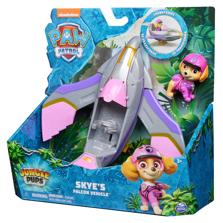 Paw Patrol Jungle Pups Skye's Falcon Vehicle (20143428) - Fun Planet
