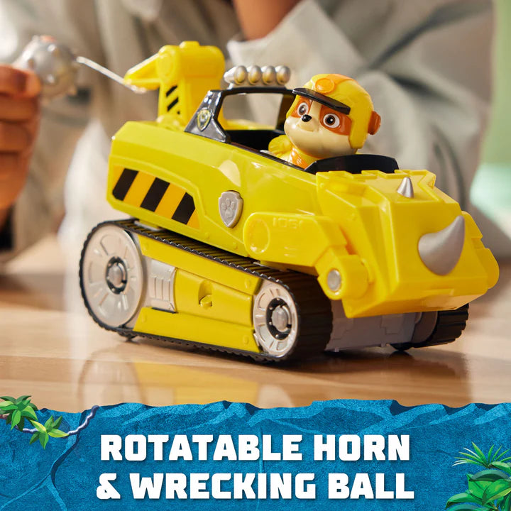 Paw Patrol Jungle Pups Rubble's Rhino Vehicle (20143427) - Fun Planet