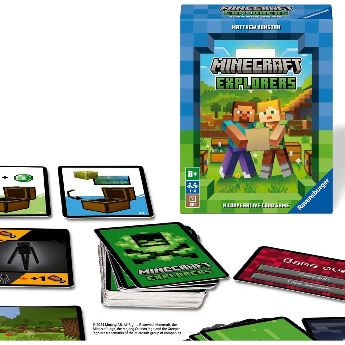 Ravensburger Επιτραπέζιο Παιχνίδι Παρέας Minecraft Explorers (21580)