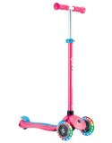 Globber Scooter Primo Plus Lights Fuchsia (442-610-4)