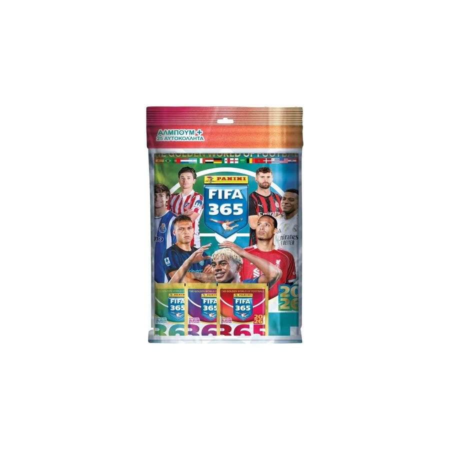 Panini FIFA 365 2026 The Golden World of Football Starter Pack Άλμπουμ Αυτοκόλλητα (PA.AL.FI.026) - Fun Planet