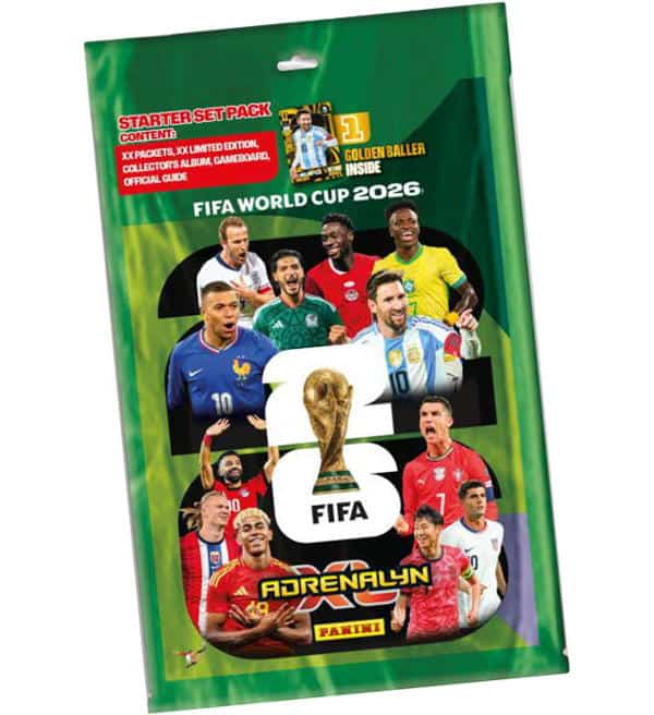 Panini Fifa World Cup 2026 Adrenalyn XL Mega Starter Pack (PA.AL.WC.226)