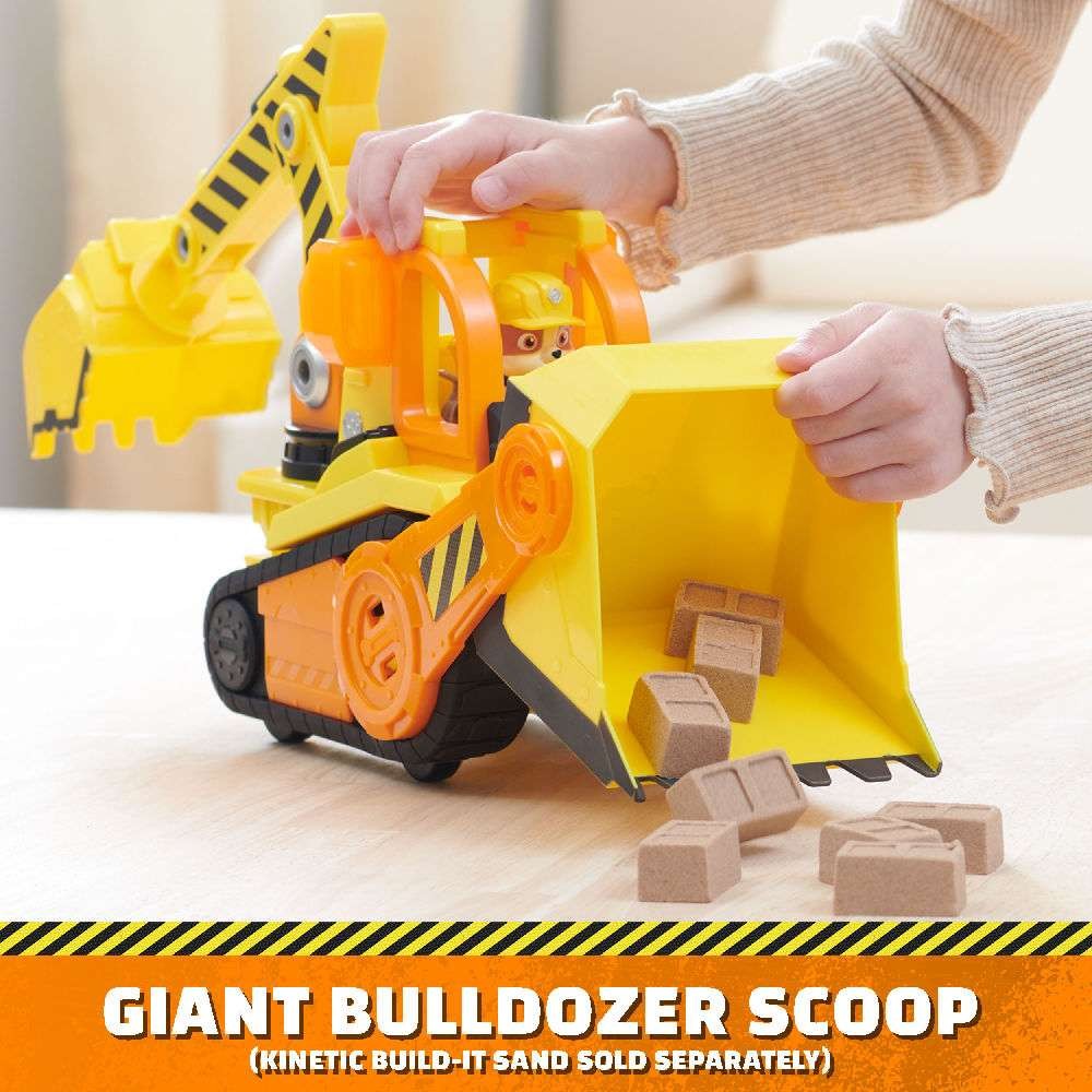 Rubble & Crew: Rubble's - Bark Yard Deluxe Bulldozer Vehicle (6068074) - Fun Planet