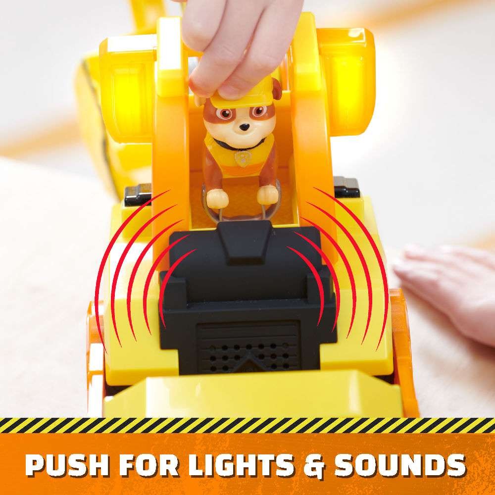 Rubble & Crew: Rubble's - Bark Yard Deluxe Bulldozer Vehicle (6068074) - Fun Planet