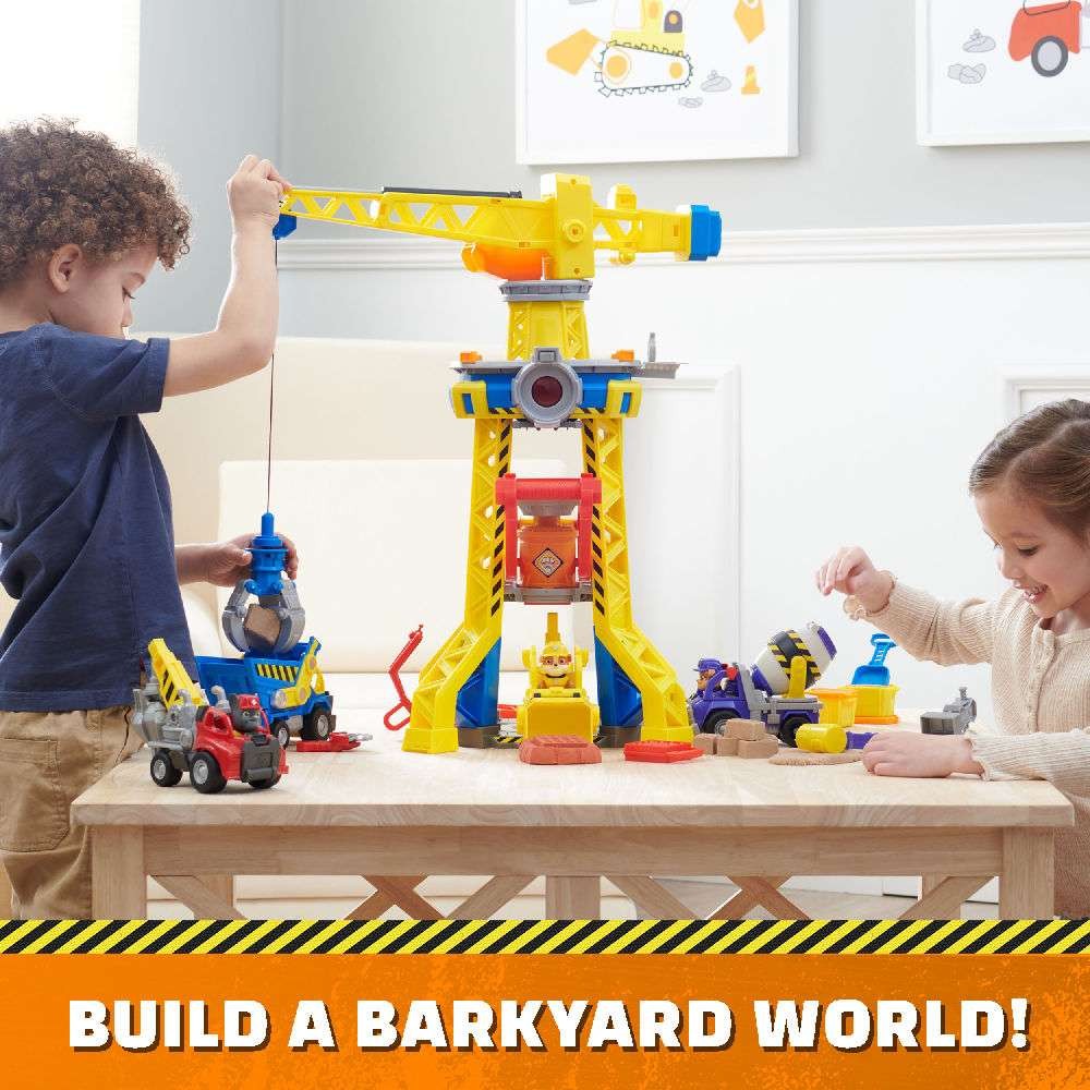 Rubble & Crew: Rubble's - Bark Yard Deluxe Bulldozer Vehicle (6068074) - Fun Planet