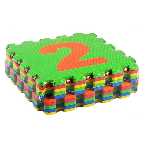 Παζλ Δαπέδου Αριθμοί 10 τεμάχια 30x30cm (TH-30601) - Fun Planet