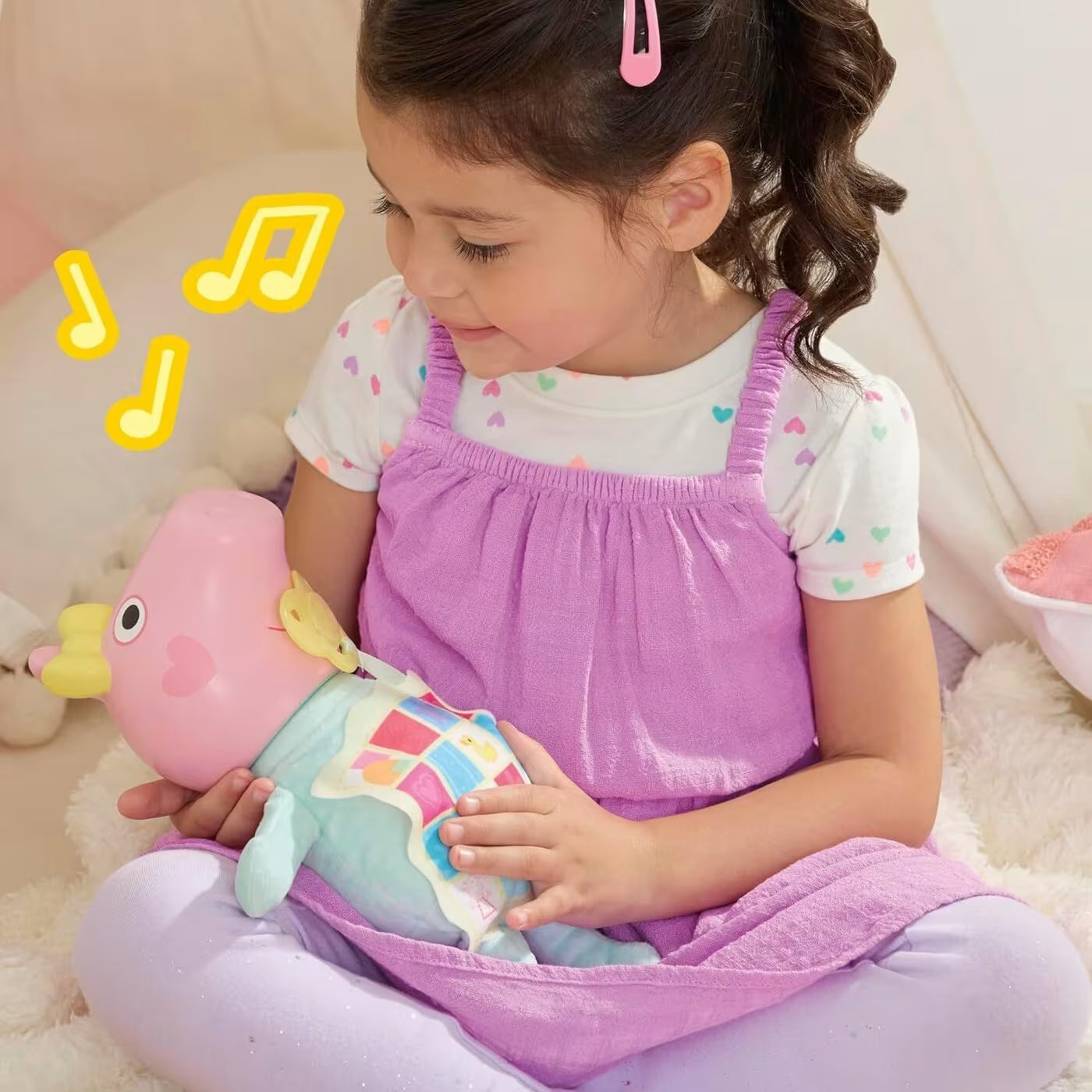 Peppa Pig Oinks and Snuggles Evie Interactive Baby Doll (G1637)
