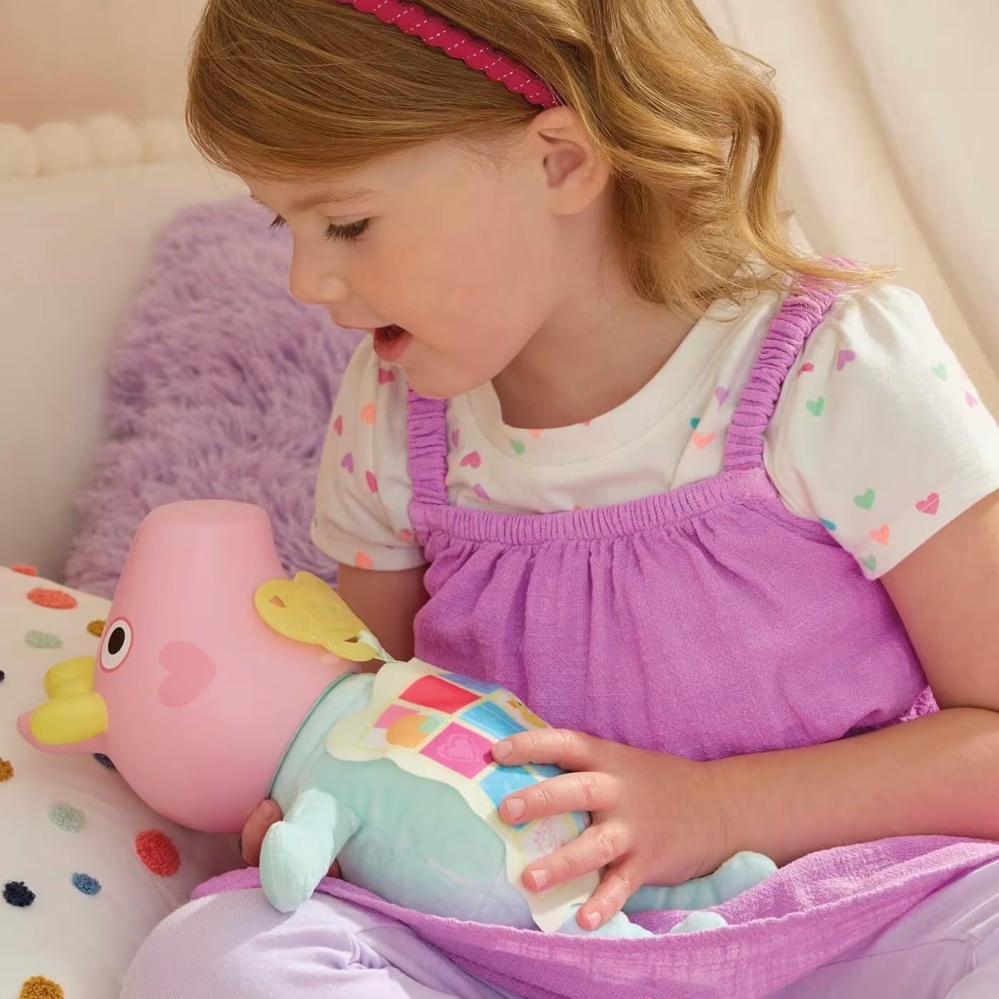 Peppa Pig Oinks and Snuggles Evie Interactive Baby Doll (G1637)