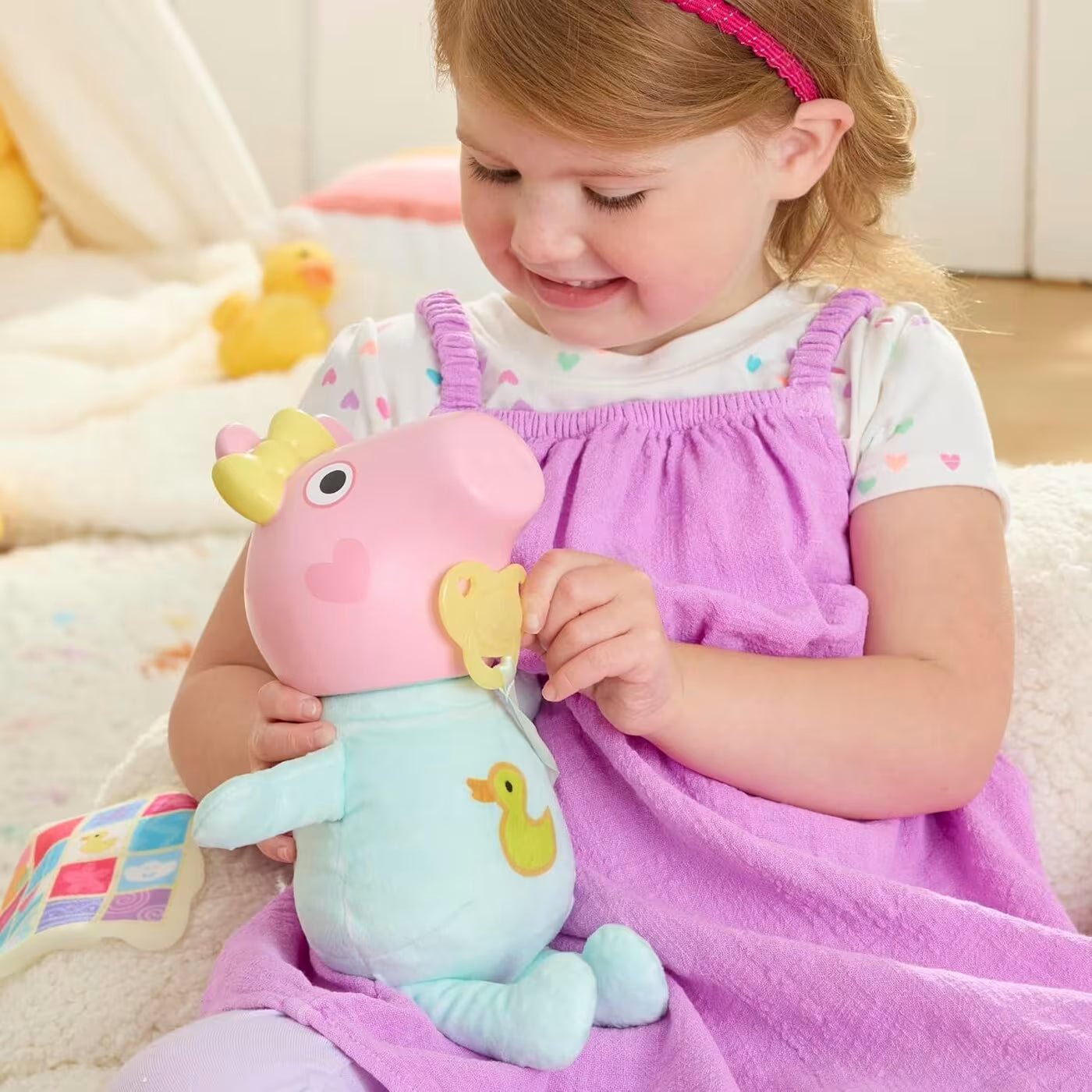 Peppa Pig Oinks and Snuggles Evie Interactive Baby Doll (G1637)