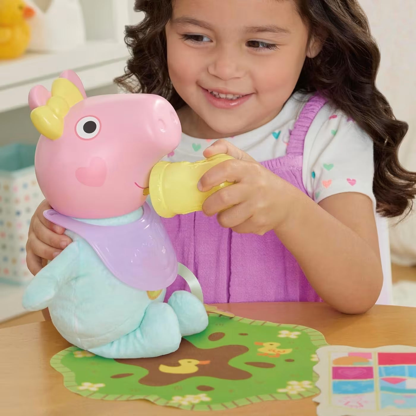 Peppa Pig Oinks and Snuggles Evie Interactive Baby Doll (G1637)