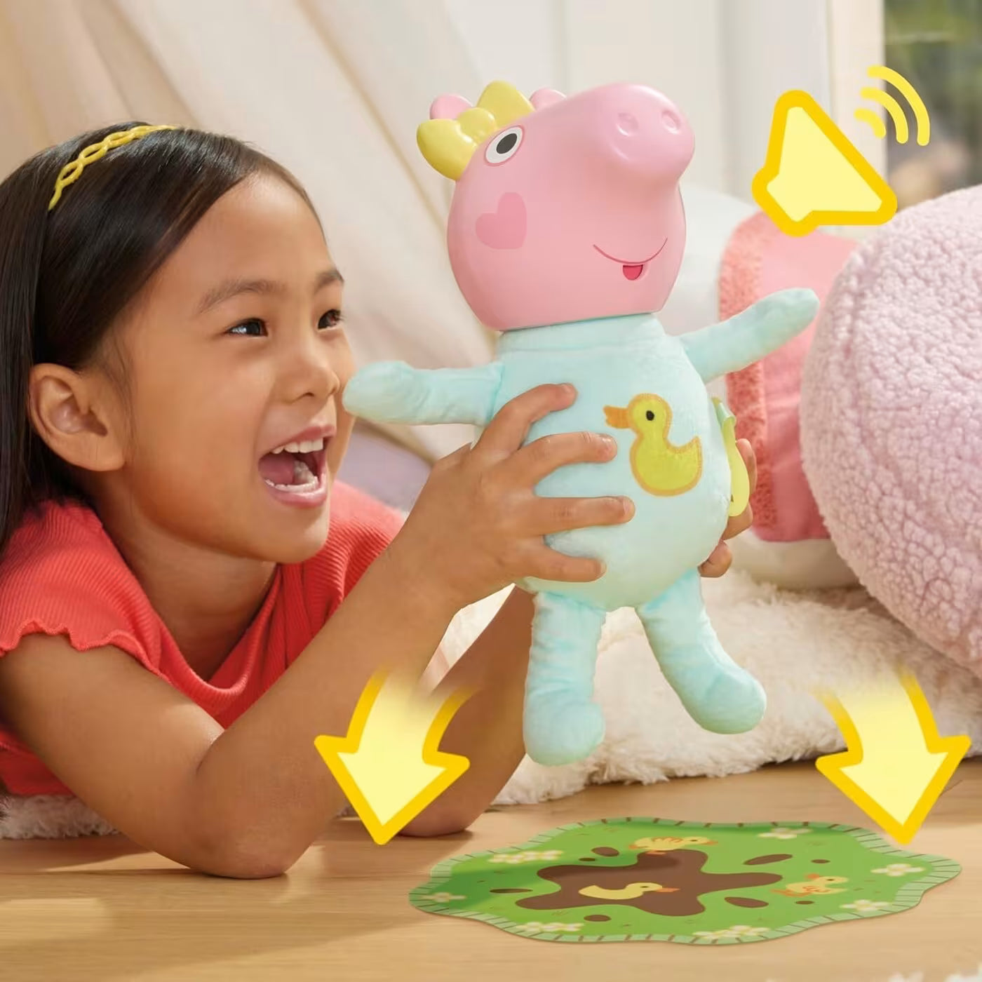 Peppa Pig Oinks and Snuggles Evie Interactive Baby Doll (G1637)