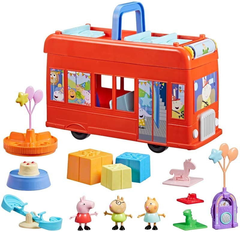 Peppa Pig Peppas 2 in 1 Party Bus (F8881) - Fun Planet