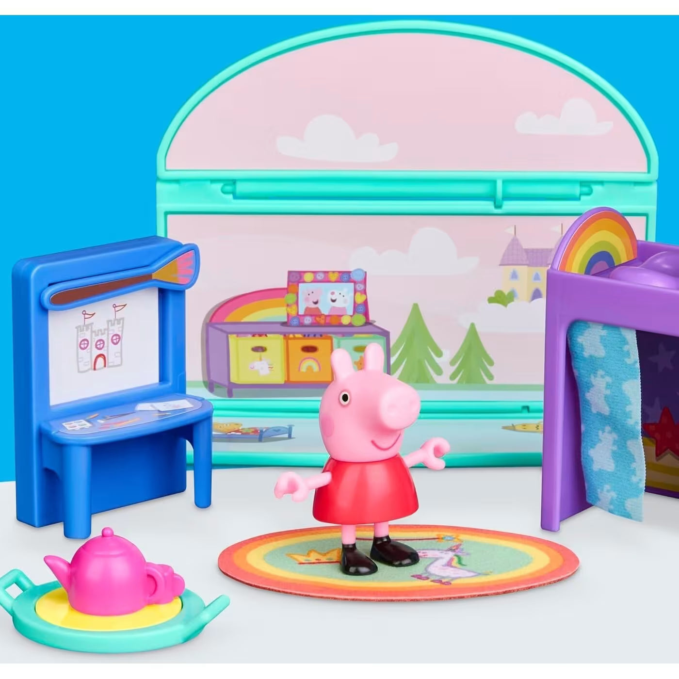 Peppa Pig Room Accessories Peppa's Bedroom Set (G2834)