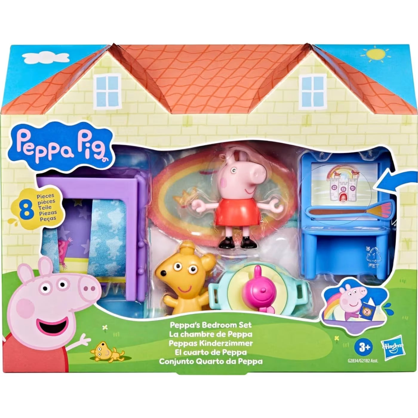 Peppa Pig Room Accessories Peppa's Bedroom Set (G2834)