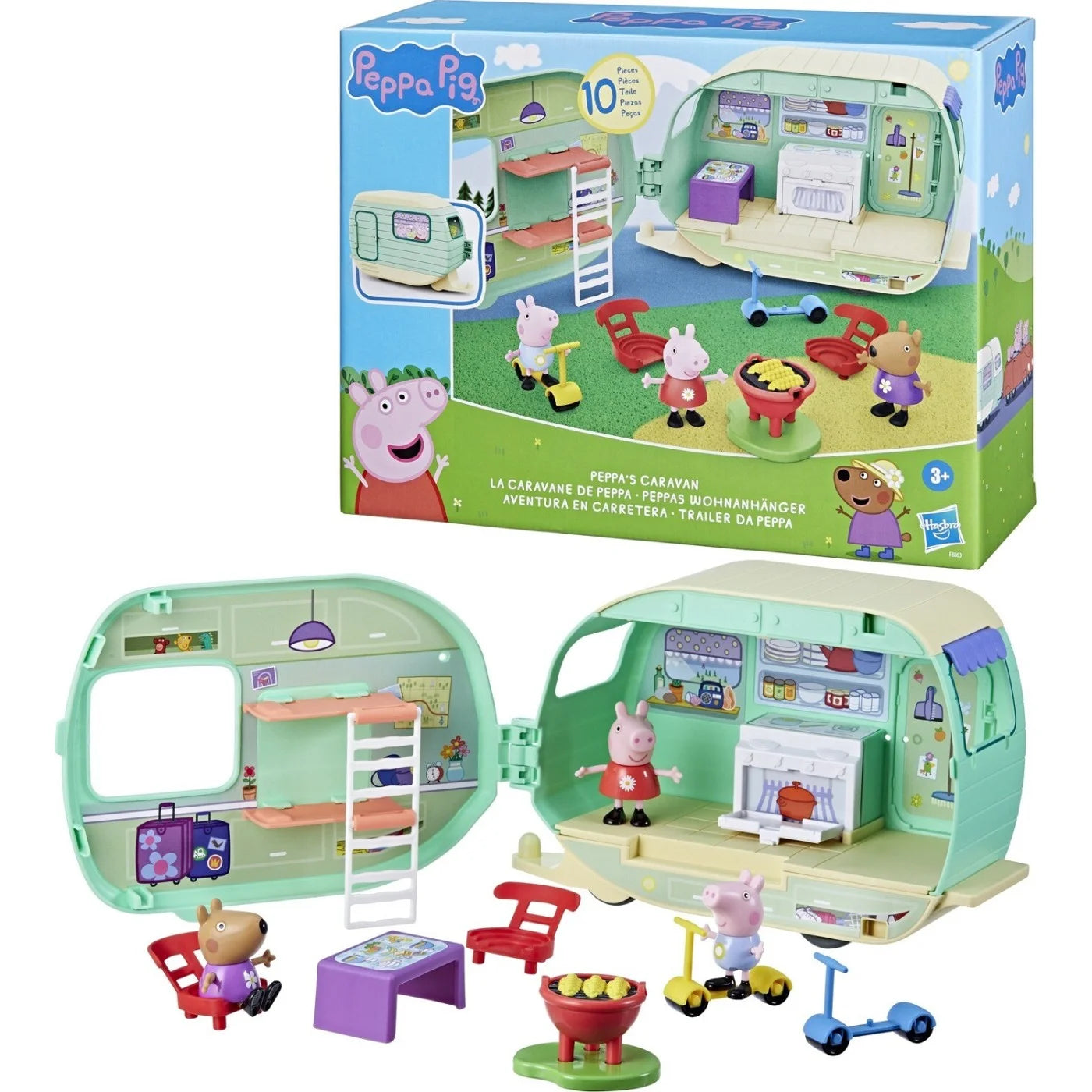 Λαμπάδα Peppa Pig Peppas Caravan (F8863) - Fun Planet