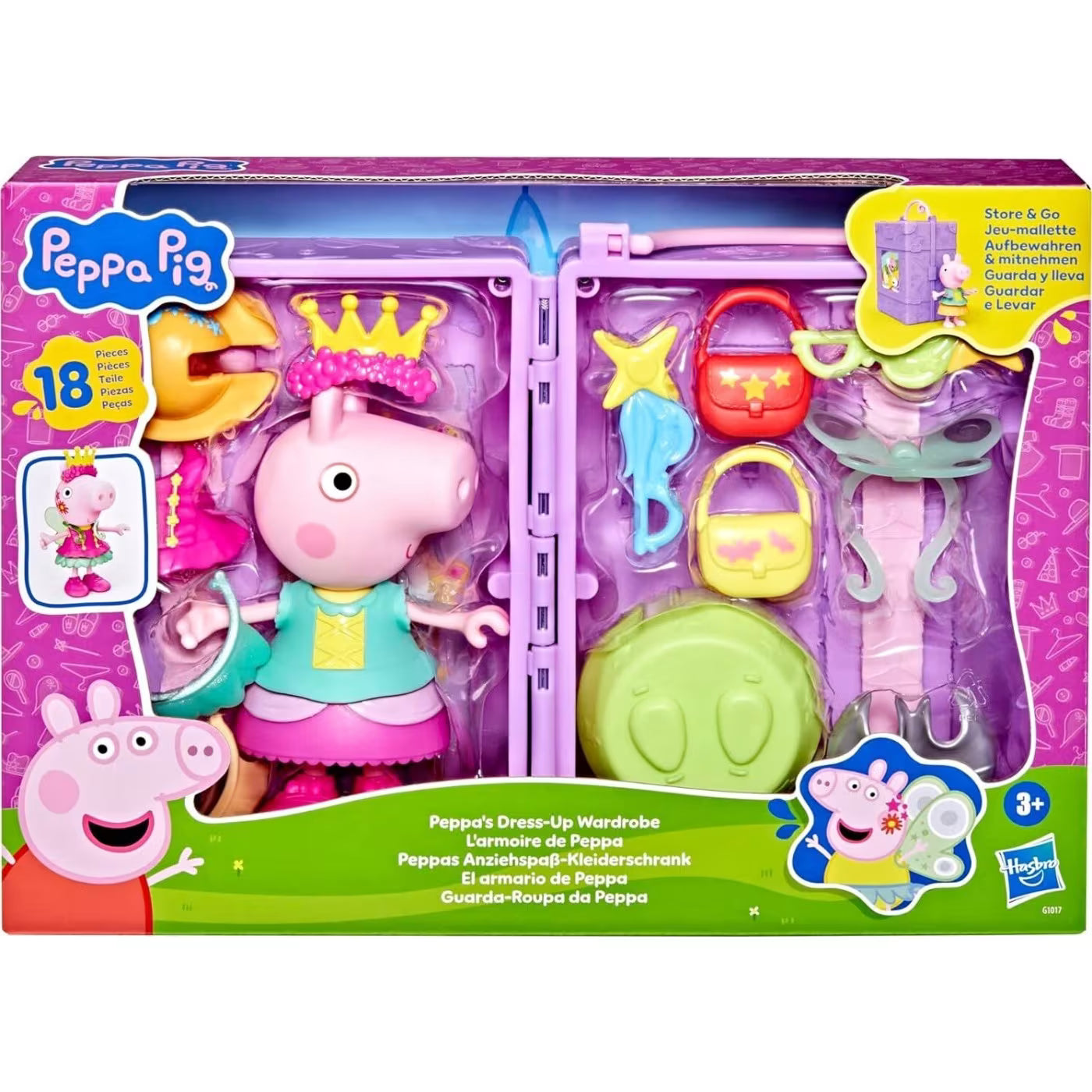 Peppa Pig Peppas Dress-Up Wardrobe Playset (G1017) - Fun Planet