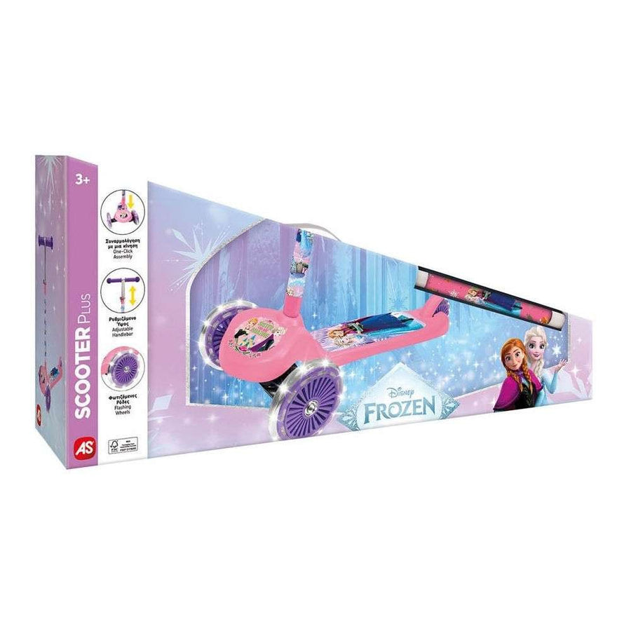 Λαμπάδα AS Παιδικό Scooter Με 3 Φωτιζόμενες Ρόδες Disney Frozen (1500-50291)