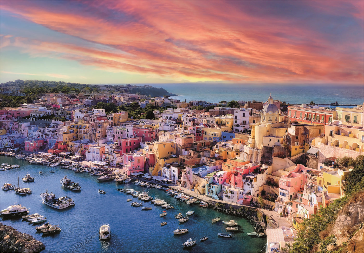 Clementoni Παζλ High Quality Collection Picturesque Procida Island 1500 τμχ (1220-31721) - Fun Planet