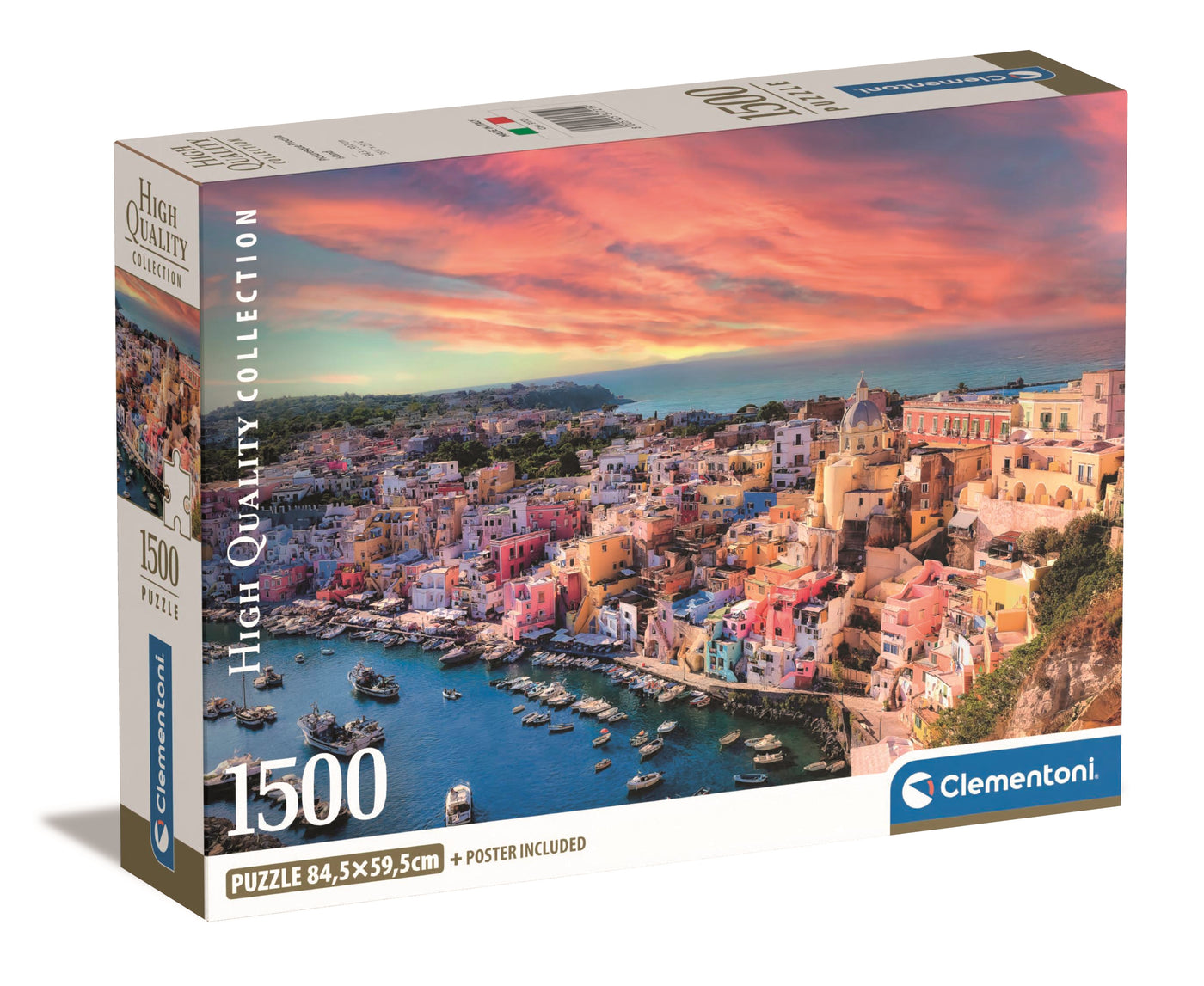 Clementoni Παζλ High Quality Collection Picturesque Procida Island 1500 τμχ (1220-31721) - Fun Planet