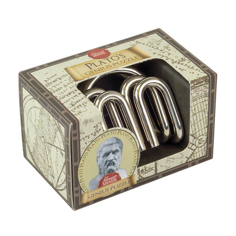Mini Great Minds Metal Collection Plato's Genius Puzzle (MG-456)