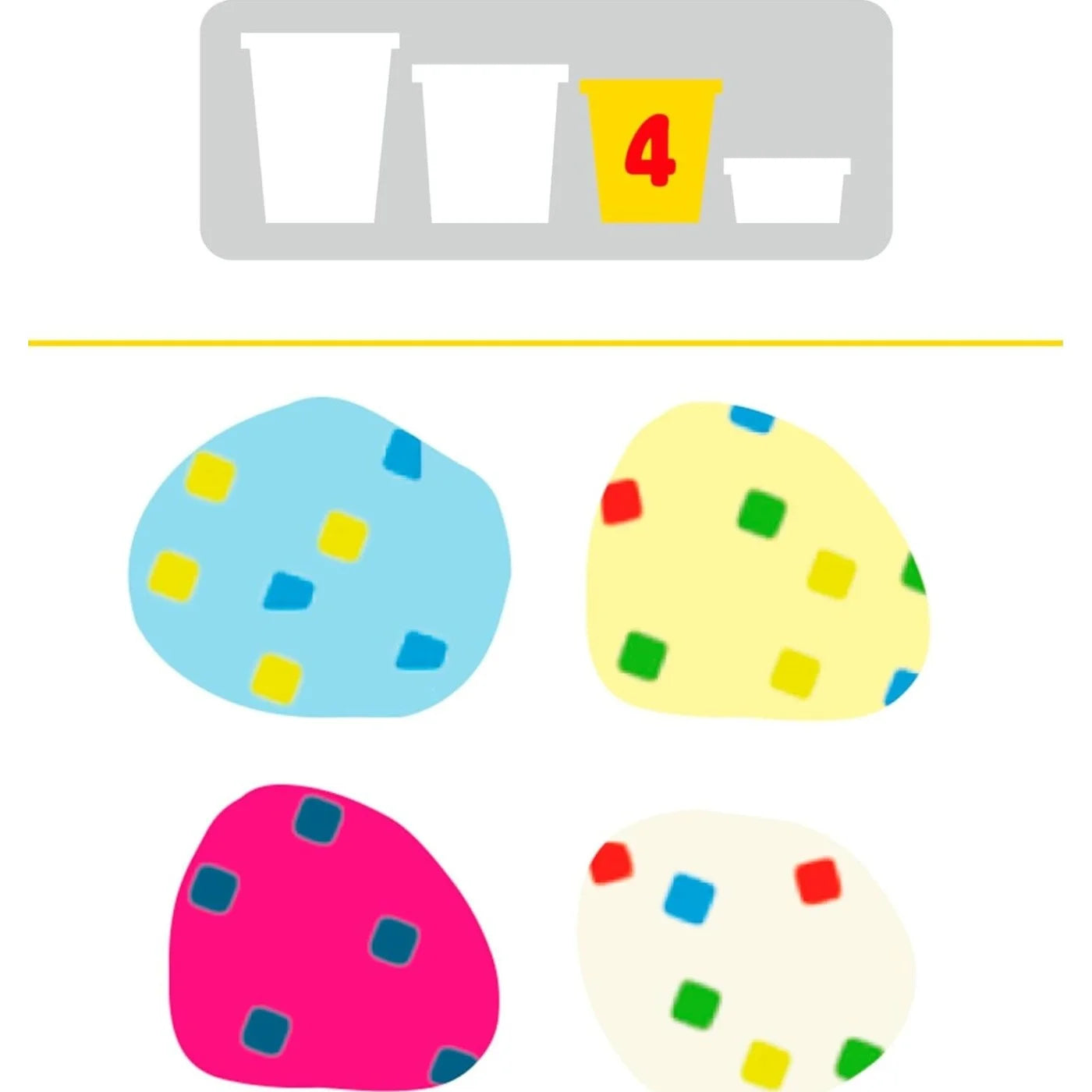 Play-Doh® Specialty Compound Confetti Fun 4 Pack (G1736) - Fun Planet