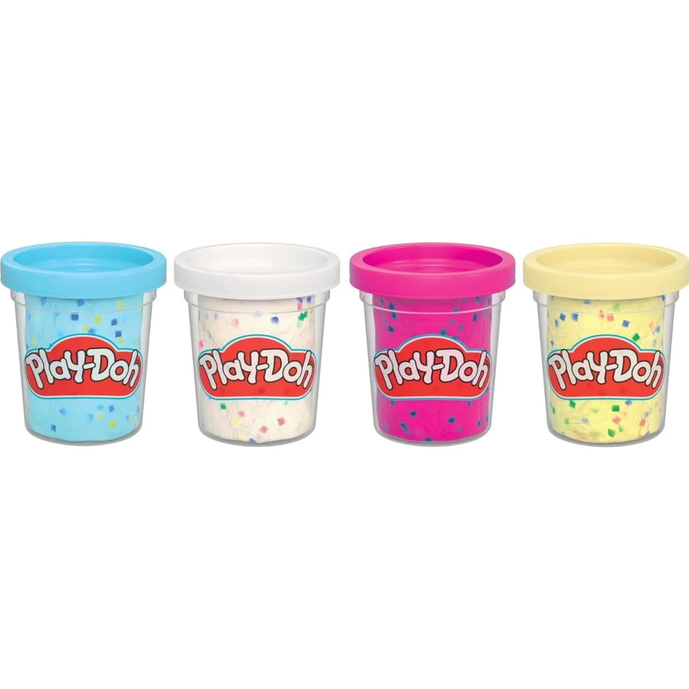 Play-Doh® Specialty Compound Confetti Fun 4 Pack (G1736) - Fun Planet