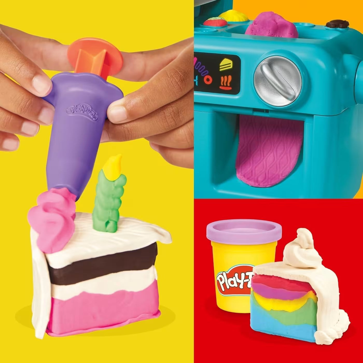 Play-Doh Super Slice Cake Playset (G0497) - Fun Planet