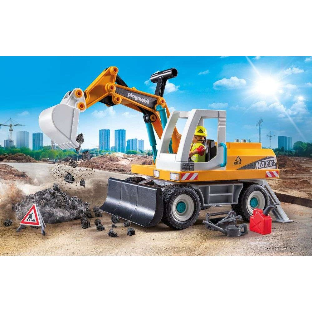 Playmobil Action Heroes Μεγάλος Εκσκαφέας Κατασκευών (71749) - Fun Planet