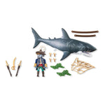 Playmobil Pirates Πειρατής με Γιγαντιαίο Καρχαρία (71793)