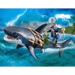 Playmobil Pirates Πειρατής με Γιγαντιαίο Καρχαρία (71793)