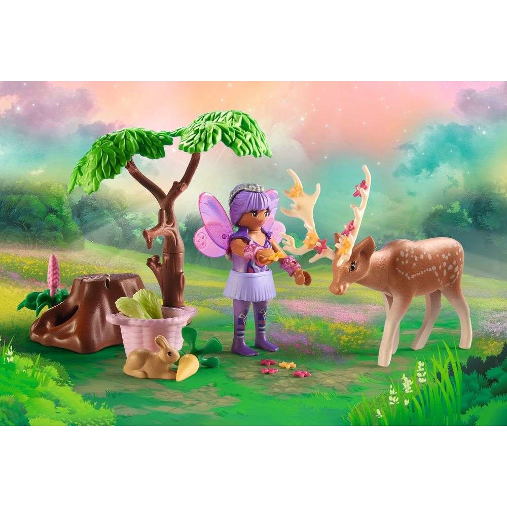 Playmobil Princess Magic Starter Pack Νεράιδες με Ζωάκια του Δάσους (71800) - Fun Planet