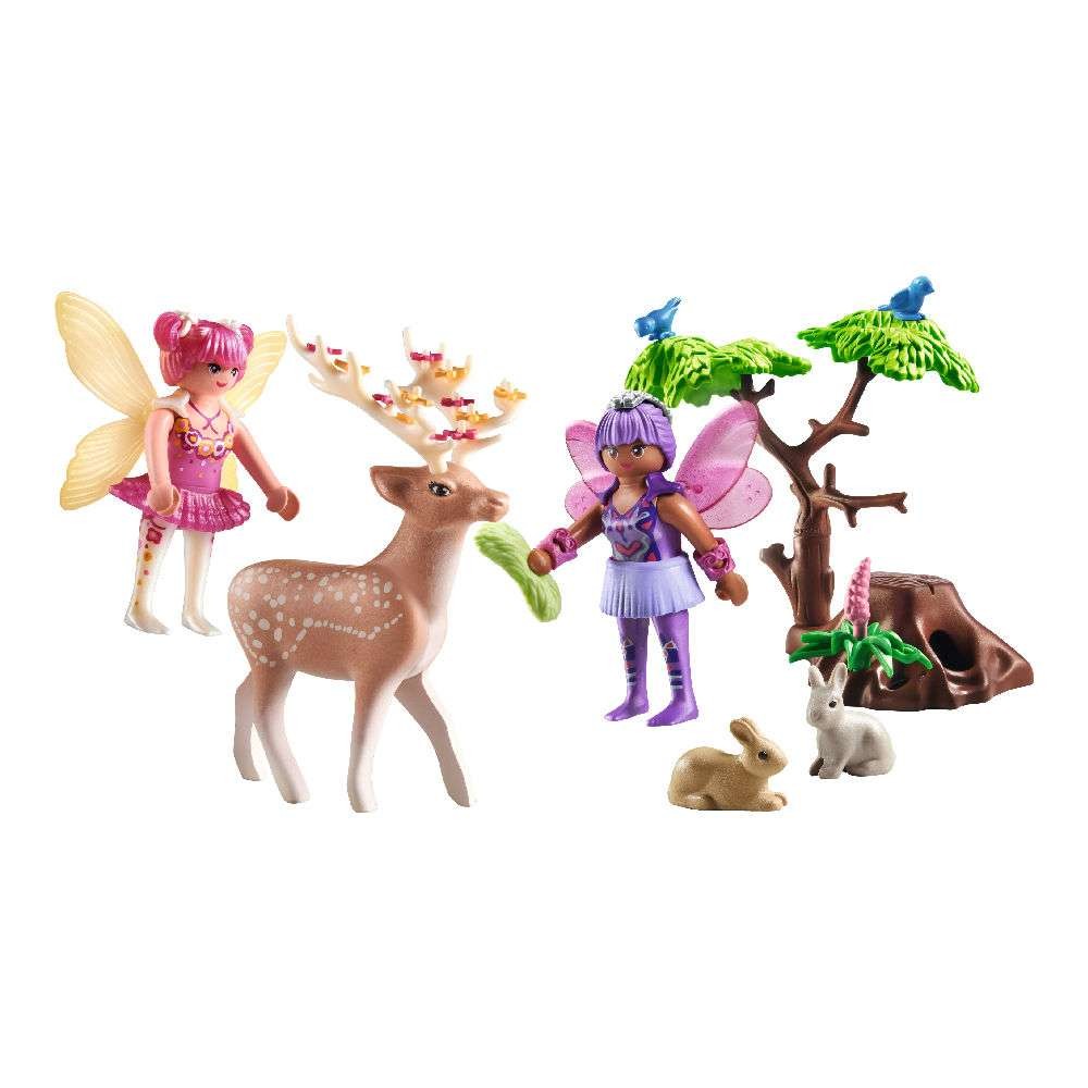 Playmobil Princess Magic Starter Pack Νεράιδες με Ζωάκια του Δάσους (71800) - Fun Planet