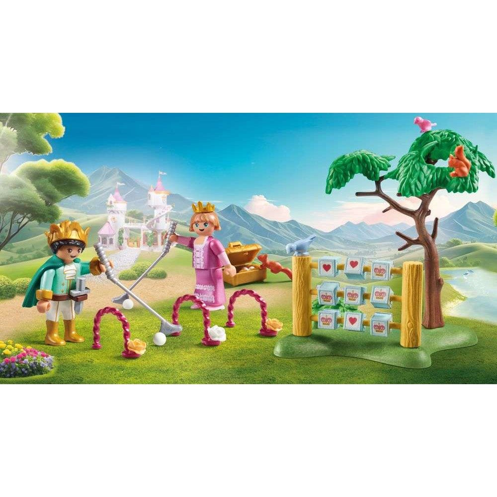 Playmobil Princess Magic Βασιλικοί Διάδοχοι με Παιχνίδια Στον Κήπο (71849)