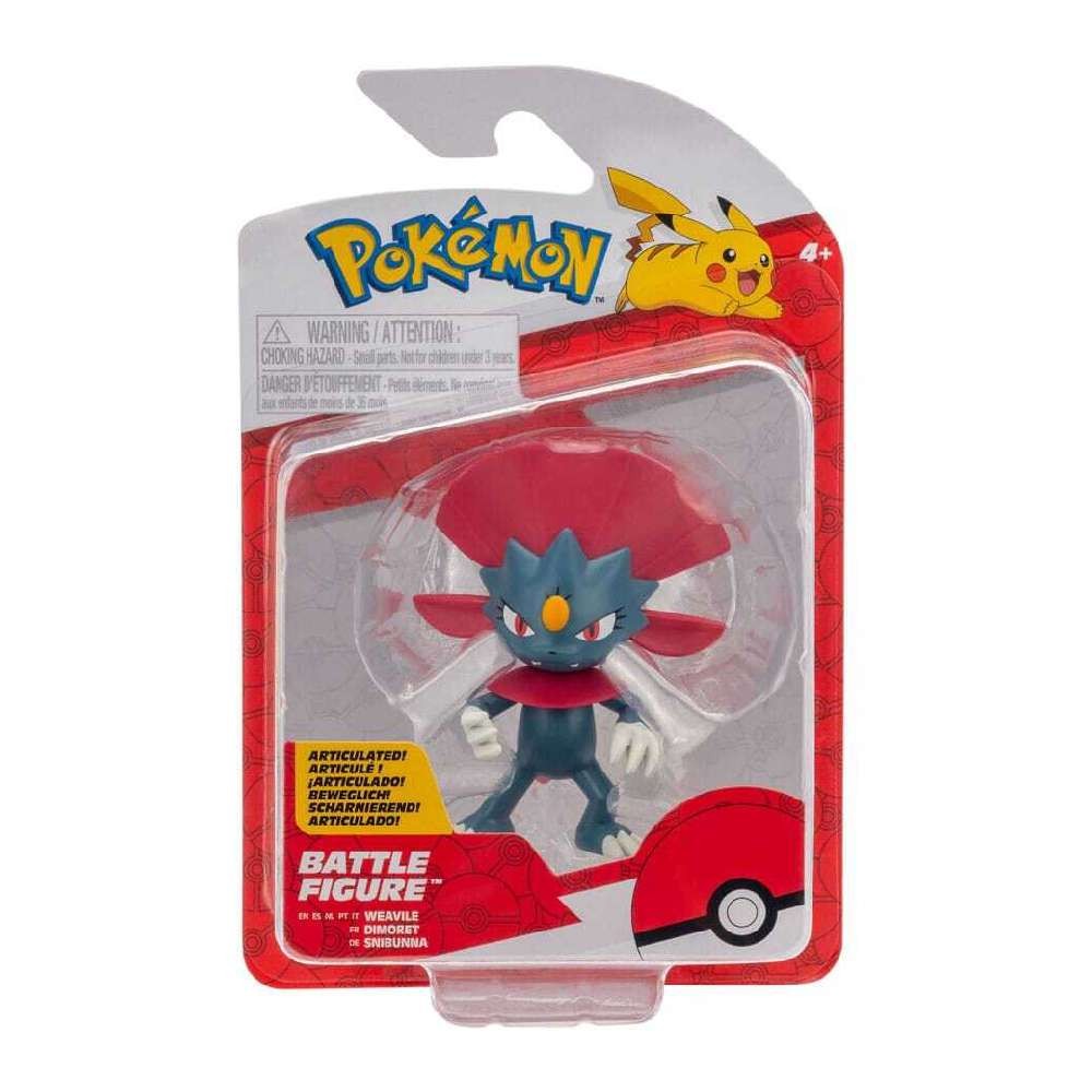 Pokemon Φιγούρες Μάχης Weavile Wave 17 (PKW3003) - Fun Planet
