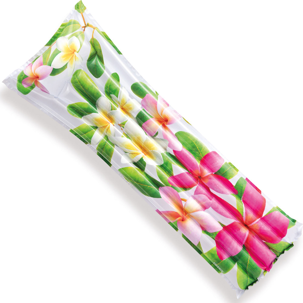 Intex Φουσκωτό Στρώμα 183cm Fashion Mats Flowers (59720EU) - Fun Planet