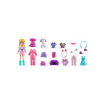 Polly Pocket Νέα Κούκλα με Μόδες Μεσαίο Pack (HRD60) - Fun Planet