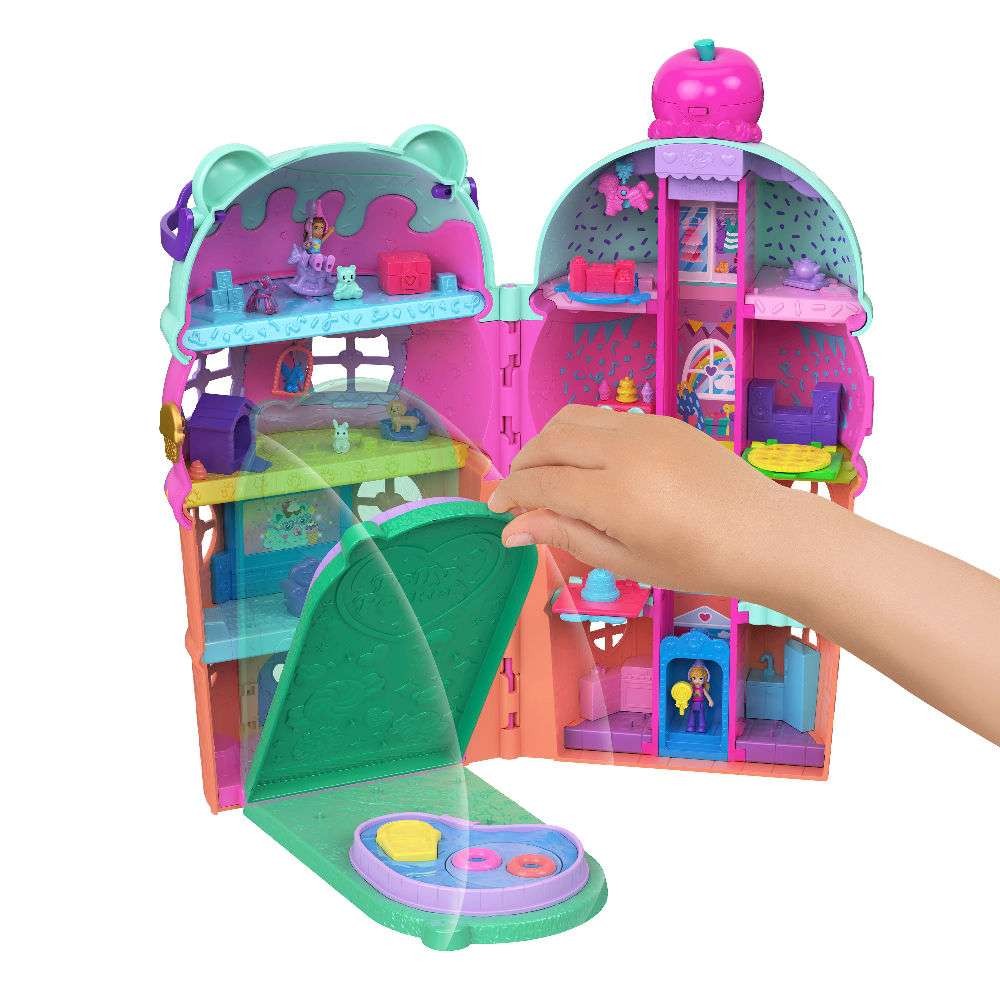 Polly Pocket Polly Mini Σπιτάκι Παγωτό Σετ Παιχνιδιού (JFT91) - Fun Planet