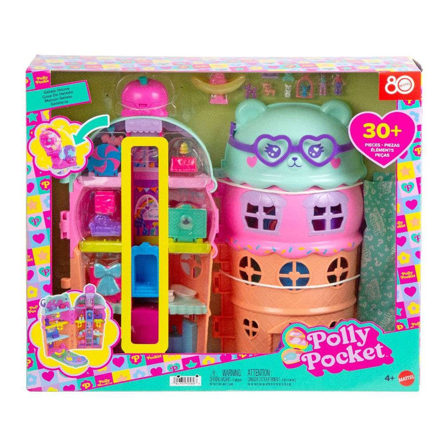 Polly Pocket Polly Mini Σπιτάκι Παγωτό Σετ Παιχνιδιού (JFT91) - Fun Planet