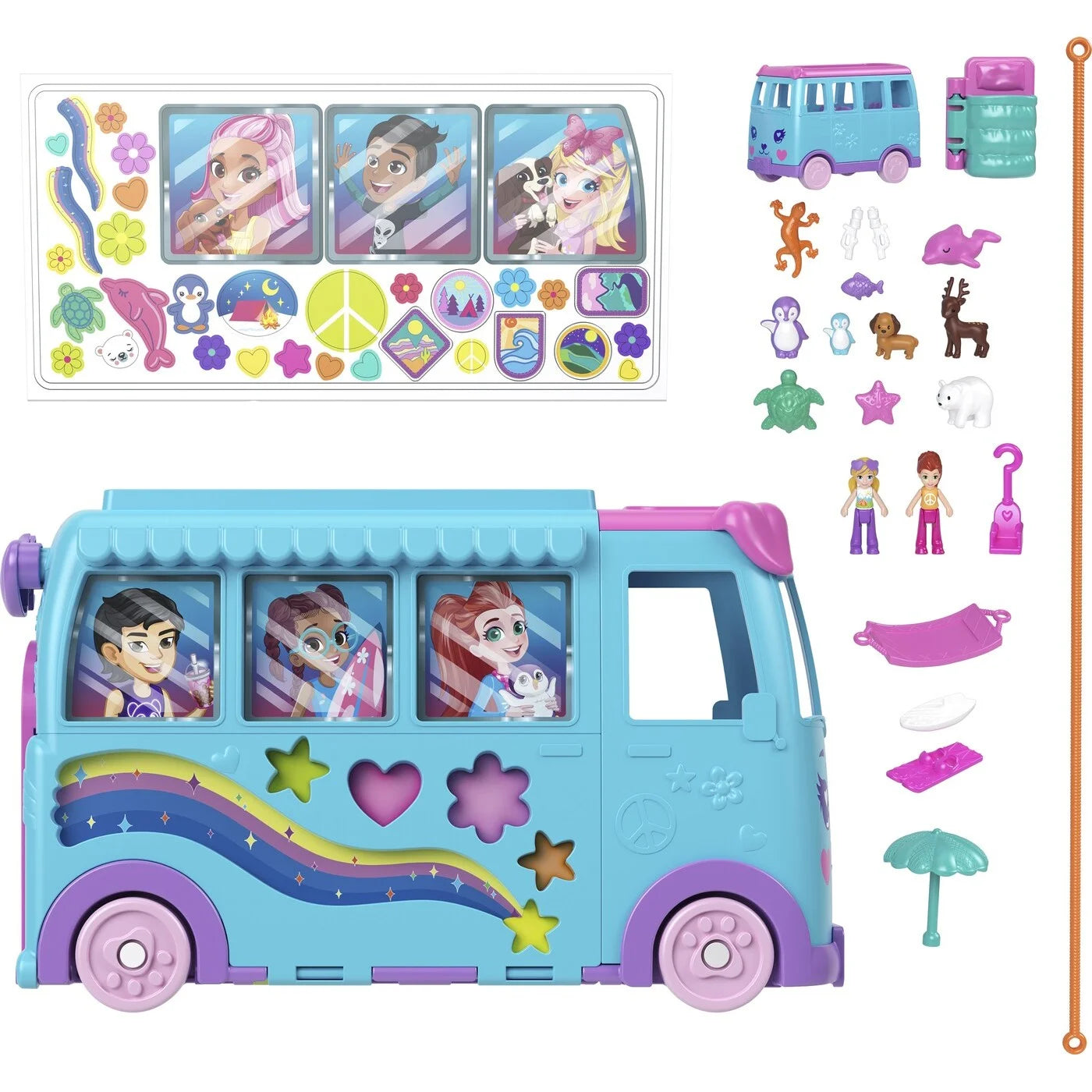 Polly Pocket Polly Mini Micro Pet Van (JCC22) - Fun Planet