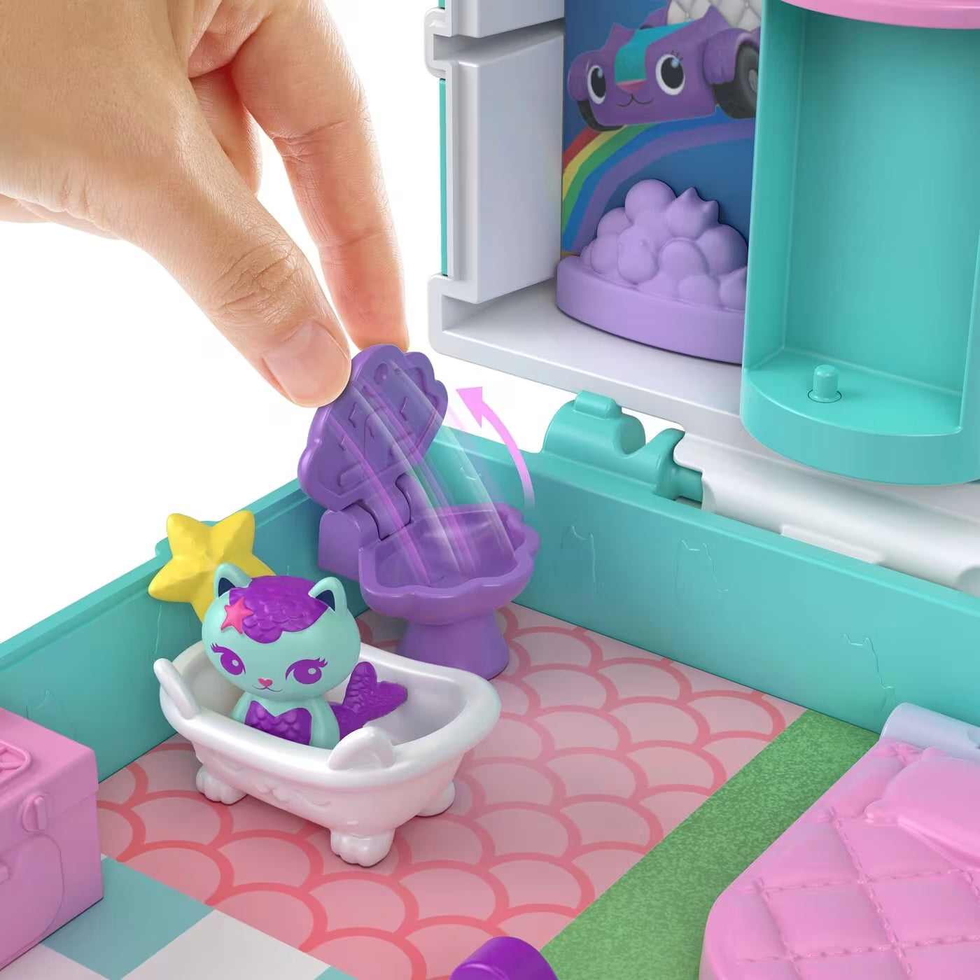 Polly Pocket Gabby's Dollhouse Σετ Παιχνιδιού (JFV02)