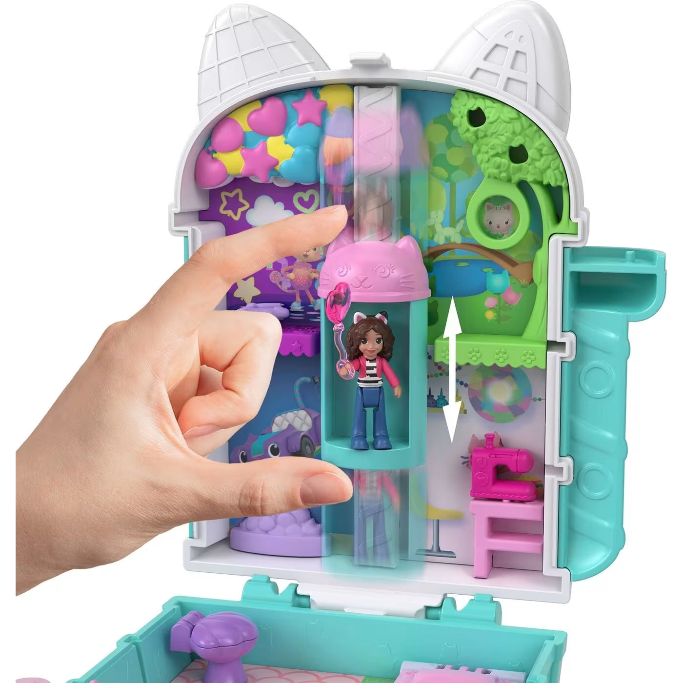 Polly Pocket Gabby's Dollhouse Σετ Παιχνιδιού (JFV02)