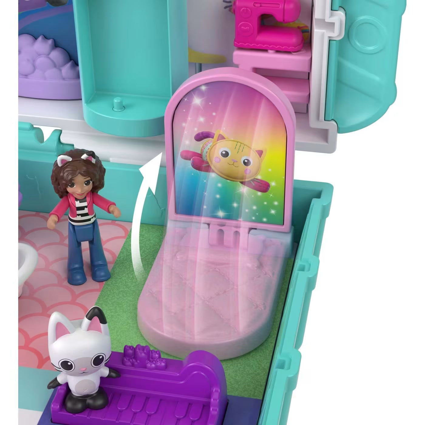 Polly Pocket Gabby's Dollhouse Σετ Παιχνιδιού (JFV02)
