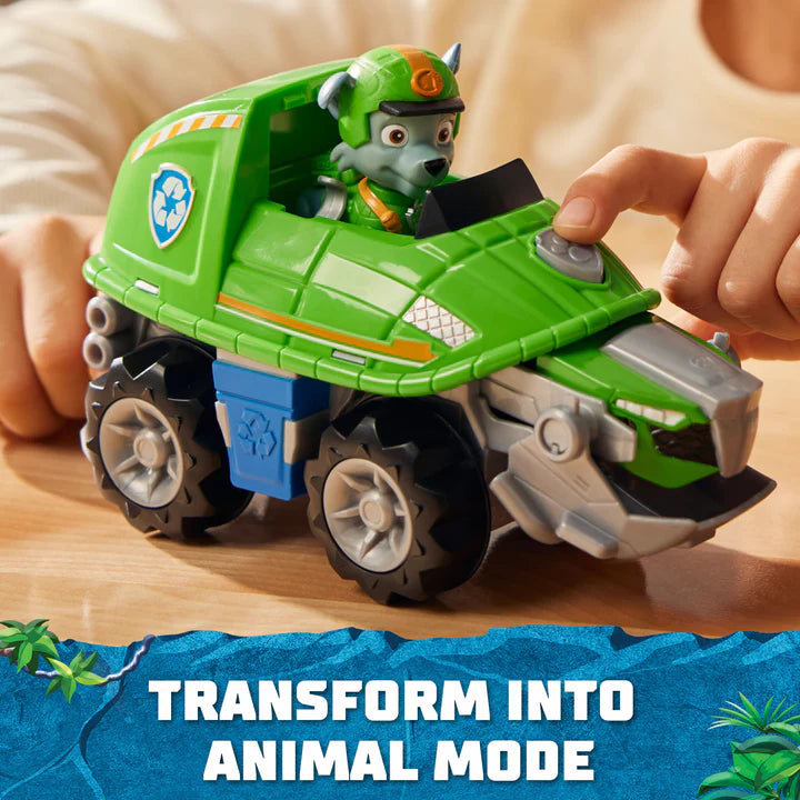 Paw Patrol Jungle Pups Rocky's Turtle Vehicle (20143426) - Fun Planet