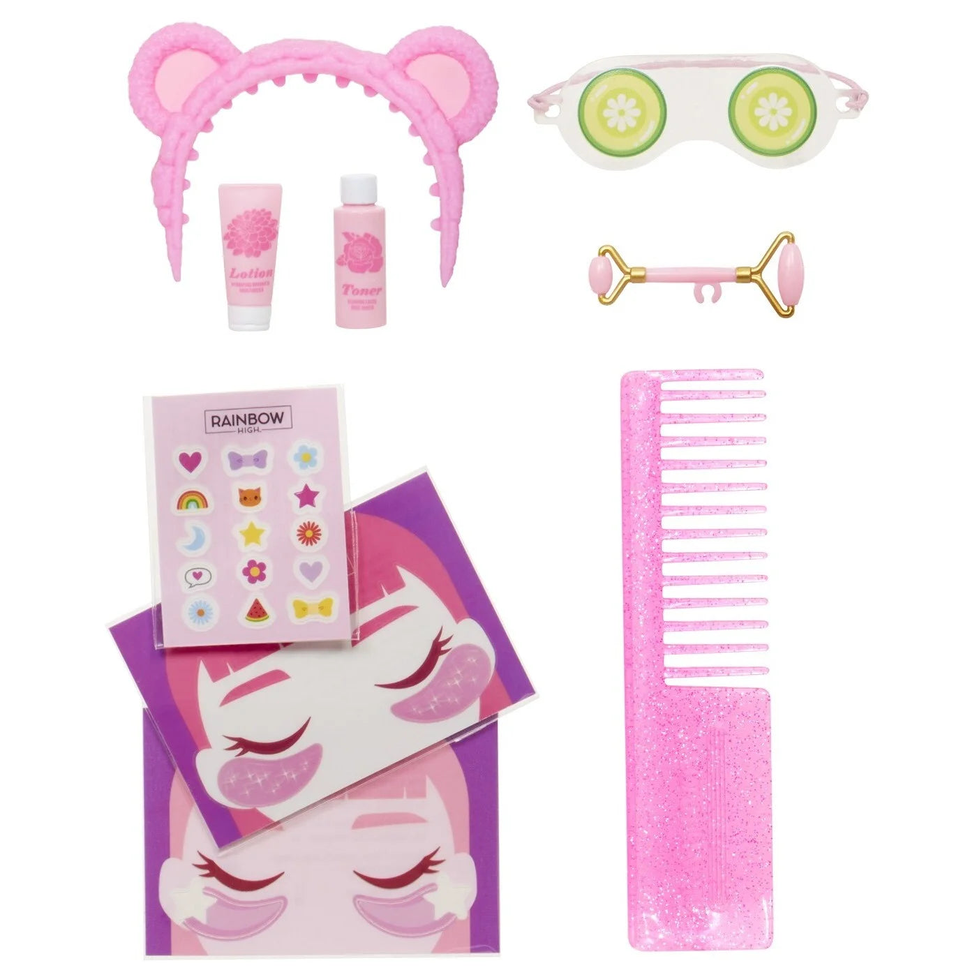 MGA Rainbow High Junior High PJ Party Κούκλα Bella Pink (503675) - Fun Planet