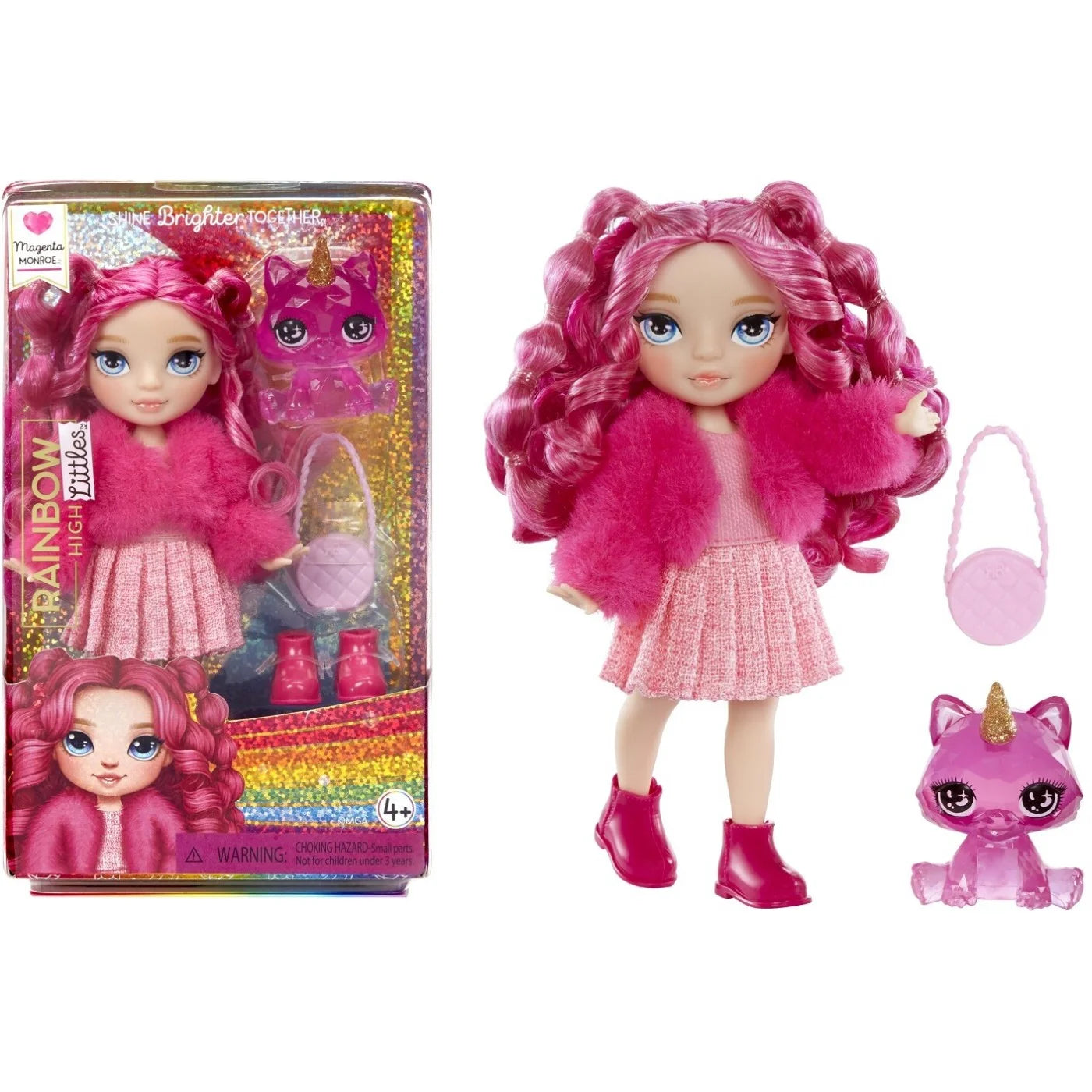 MGA Rainbow High Littles Dolls Magenta Pink (531180) - Fun Planet