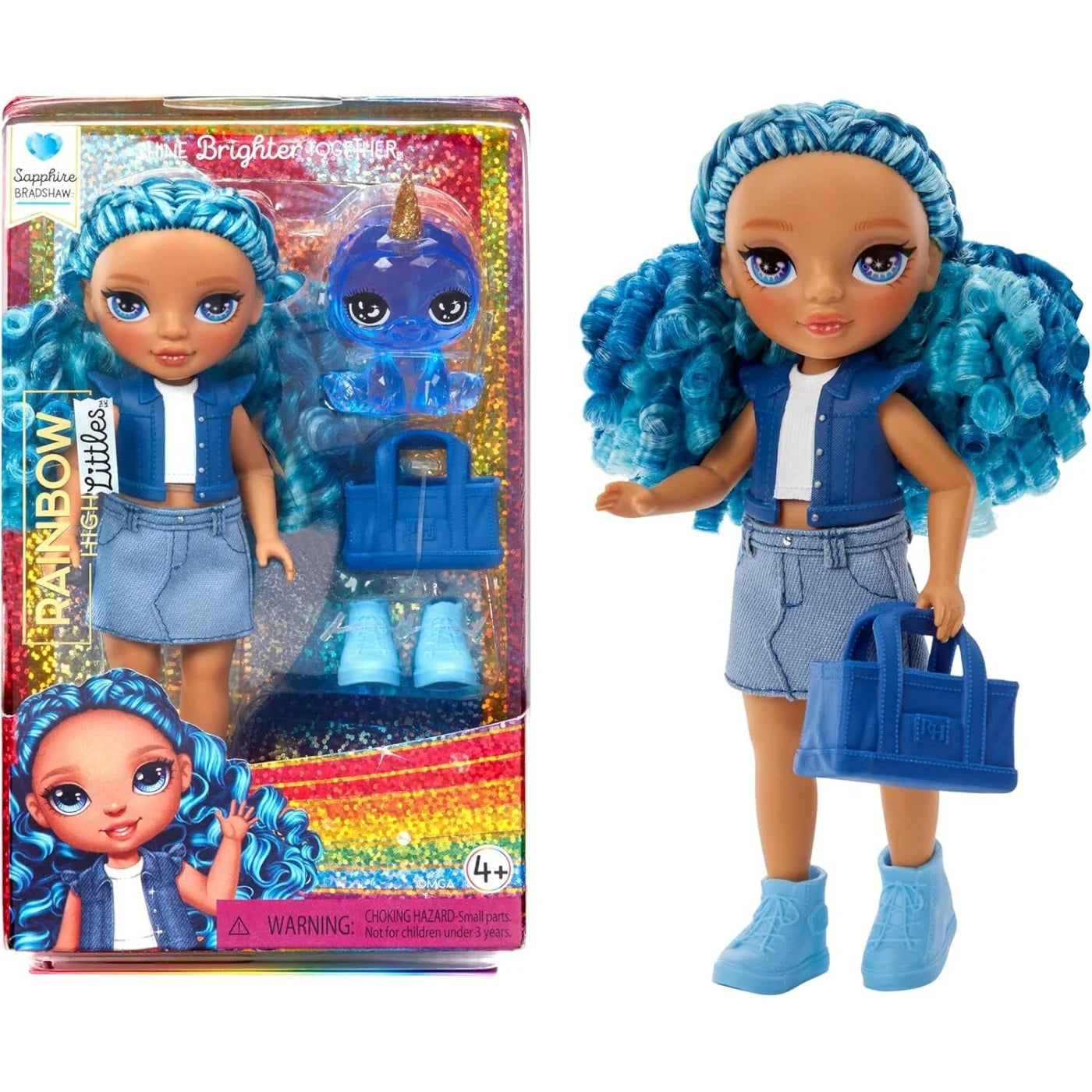 MGA Rainbow High Littles Dolls Sapphire Blue (531197) - Fun Planet