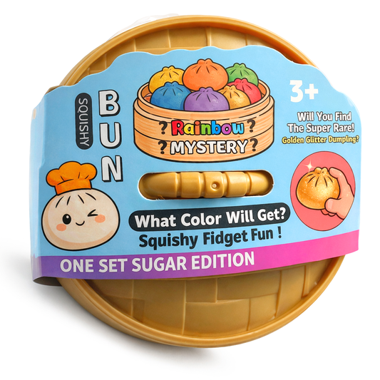 Rainbow Mystery Squishy Bun Dumpling (92701) - Fun Planet