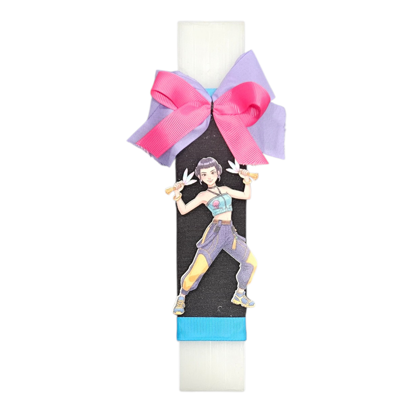 Λαμπάδα K-Pop Demon Hunters Ζόει & Κουτί Δώρου (LT2026020)