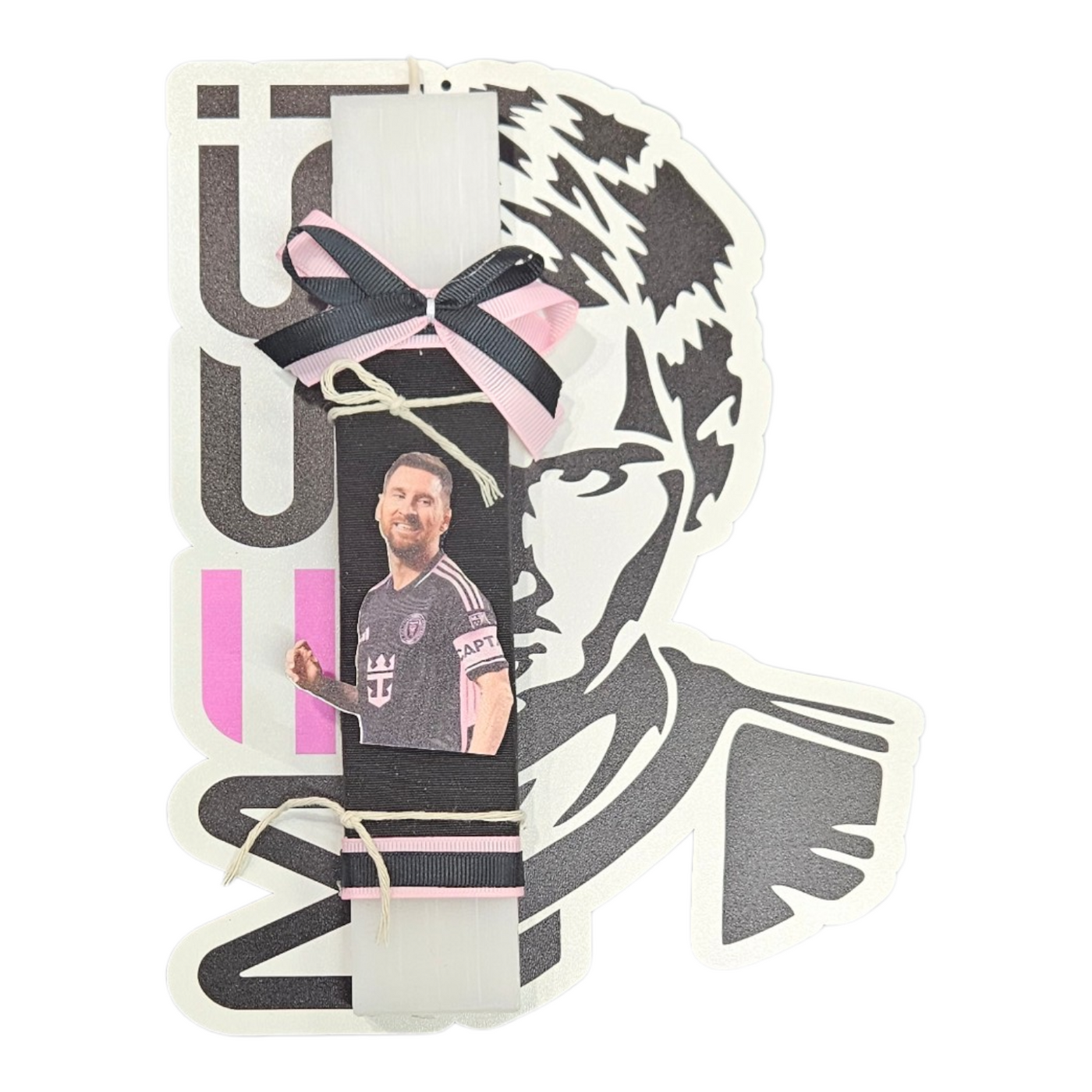 Λαμπάδα Messi & Κουτί Δώρου (LE058)